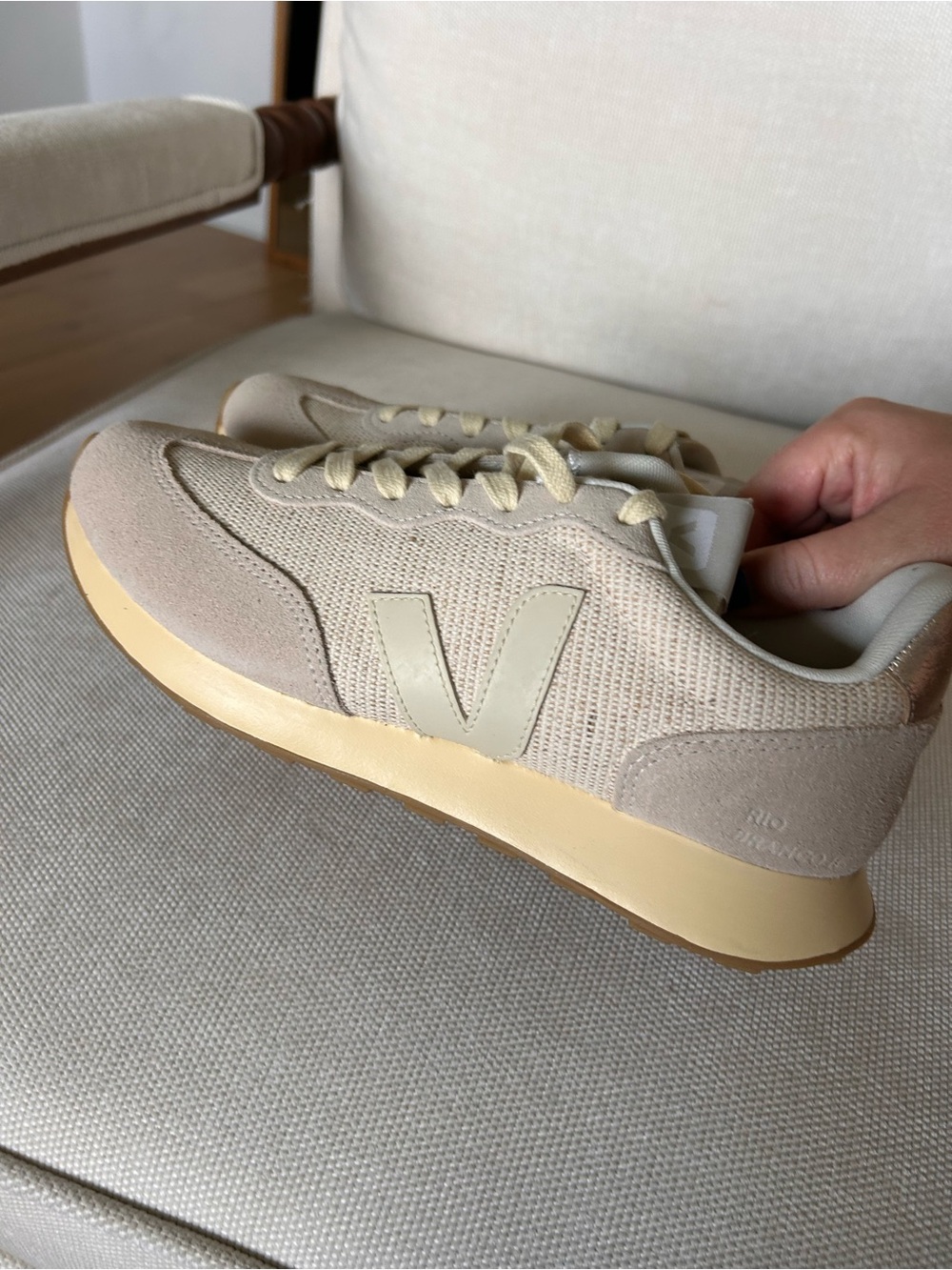 New Veja Rio Branco II Sneakers Juta Pierre - Picture 5 of 7